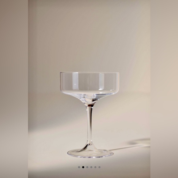 Anthropologie Morgan  Coupe glasses -set of 4 NIB - Picture 2 of 9